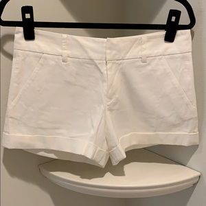 French Connection white shorts